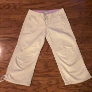 Aeropostale Light Khaki Capris